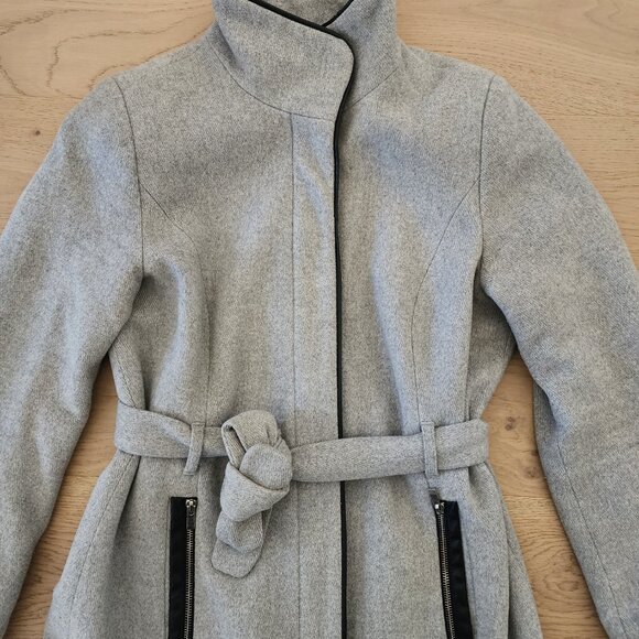 Vero Moda Size S Grey Coat - Picture 3 of 17